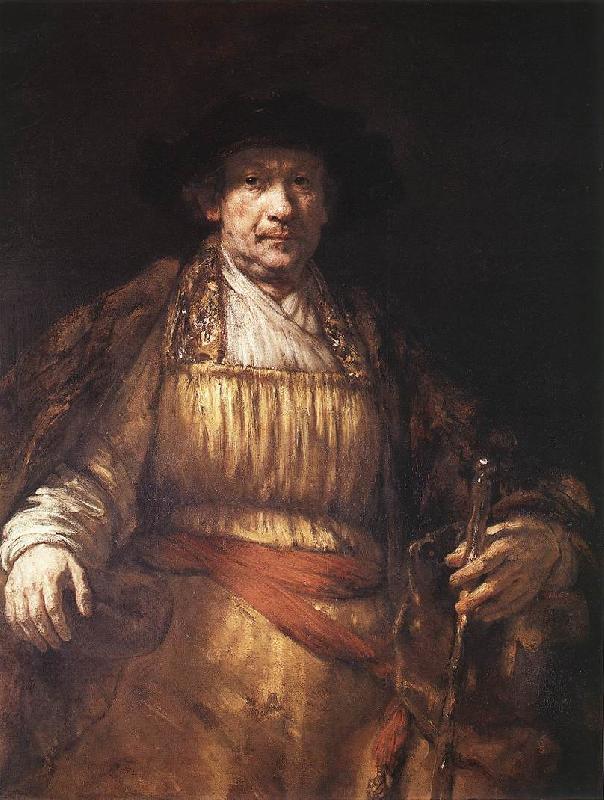 REMBRANDT Harmenszoon van Rijn Self-portrait saq oil painting picture
